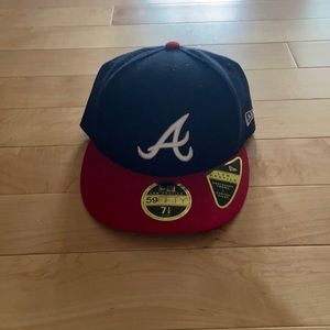 59fifty 7 1/4 fitted Atlanta braves hat New era